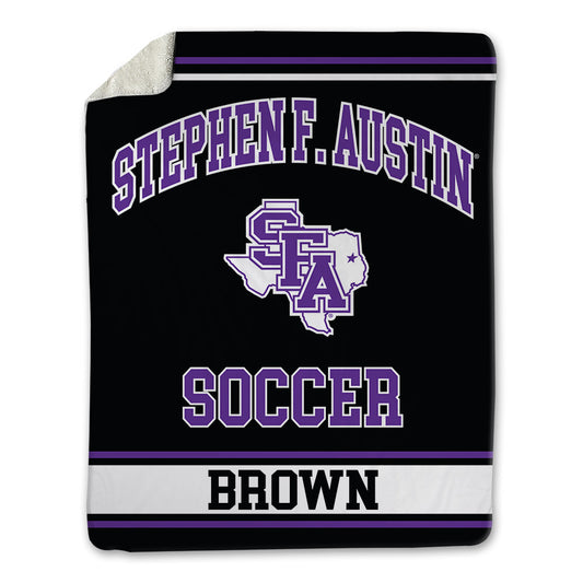 SFA - NCAA Women's Soccer : Kylee Brown - Blanket-0