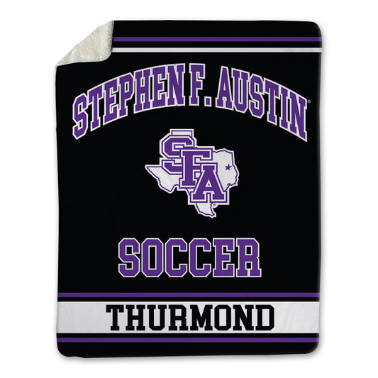 SFA - NCAA Women's Soccer : Carlie Thurmond - Blanket-0