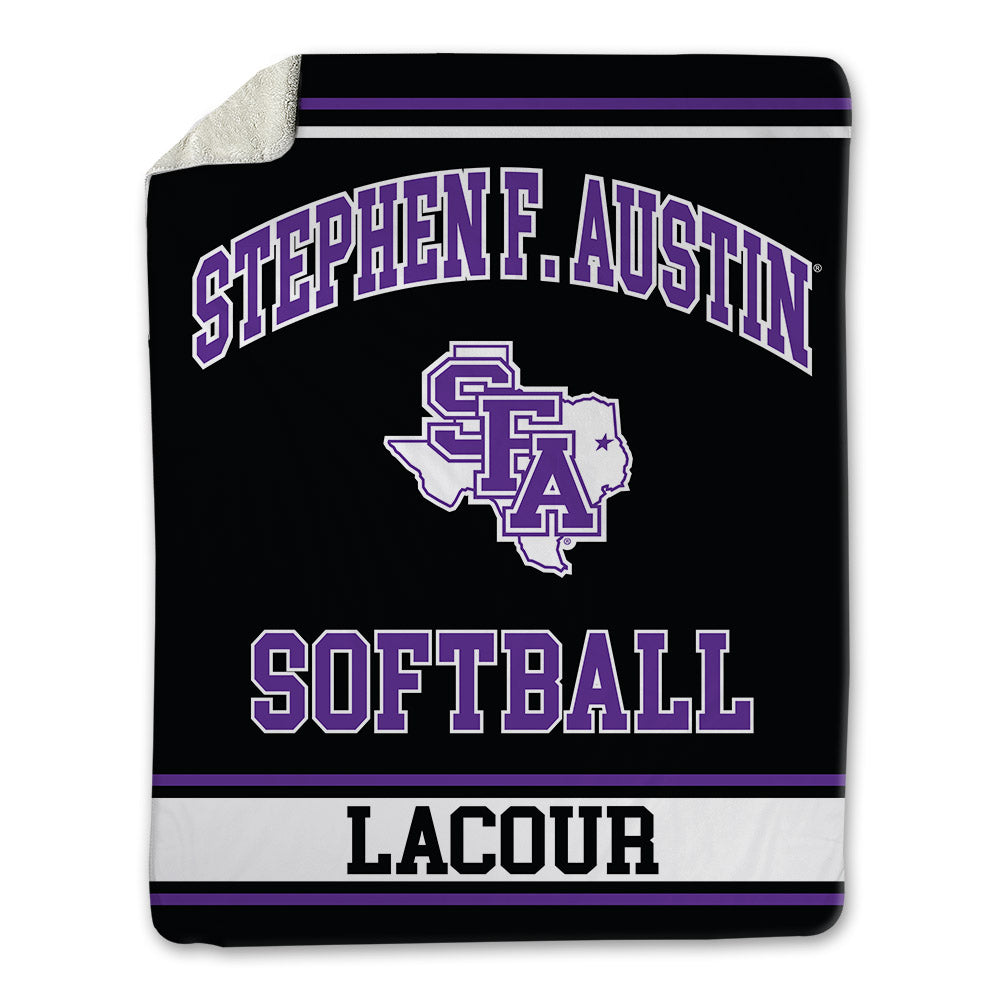SFA - NCAA Softball : Aubrey LaCour - Blanket-0