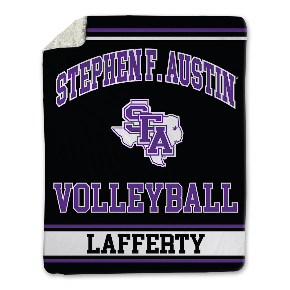 SFA - NCAA Women's Volleyball : Sydney Lafferty - Blanket-0