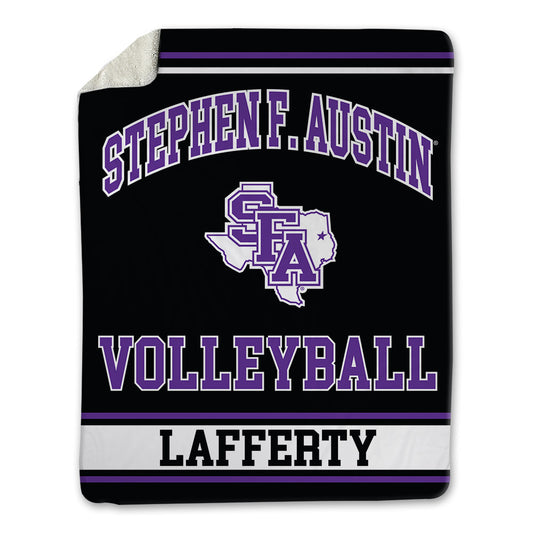 SFA - NCAA Women's Volleyball : Sydney Lafferty - Blanket-0
