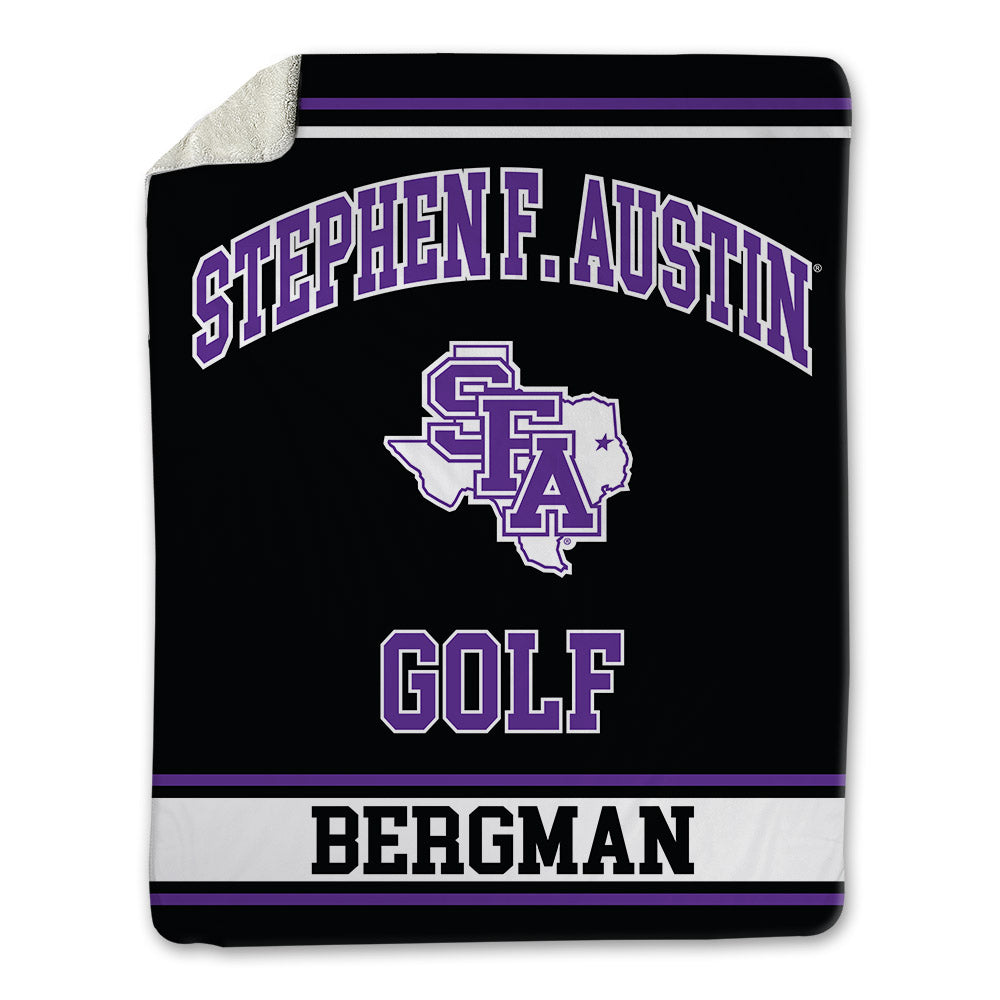 SFA - NCAA Men's Golf : Braden Bergman - Blanket-0