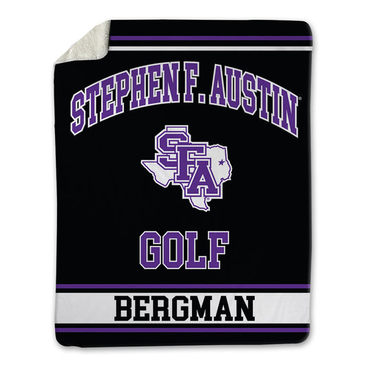 SFA - NCAA Men's Golf : Braden Bergman - Blanket-0