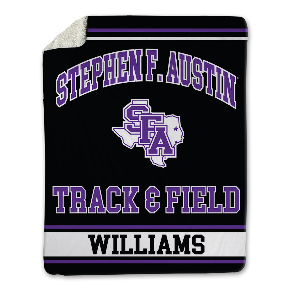 SFA - NCAA Men's Track & Field : James Williams - Blanket-0