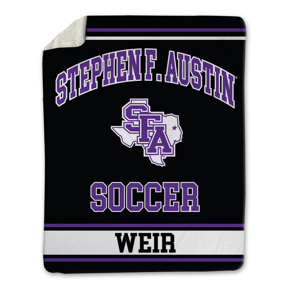 SFA - NCAA Women's Soccer : Ally Weir - Blanket-0
