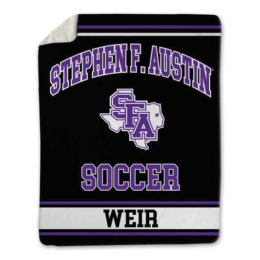 SFA - NCAA Women's Soccer : Ally Weir - Blanket-0