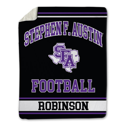 SFA - NCAA Football : Jaylen Robinson - Blanket-0
