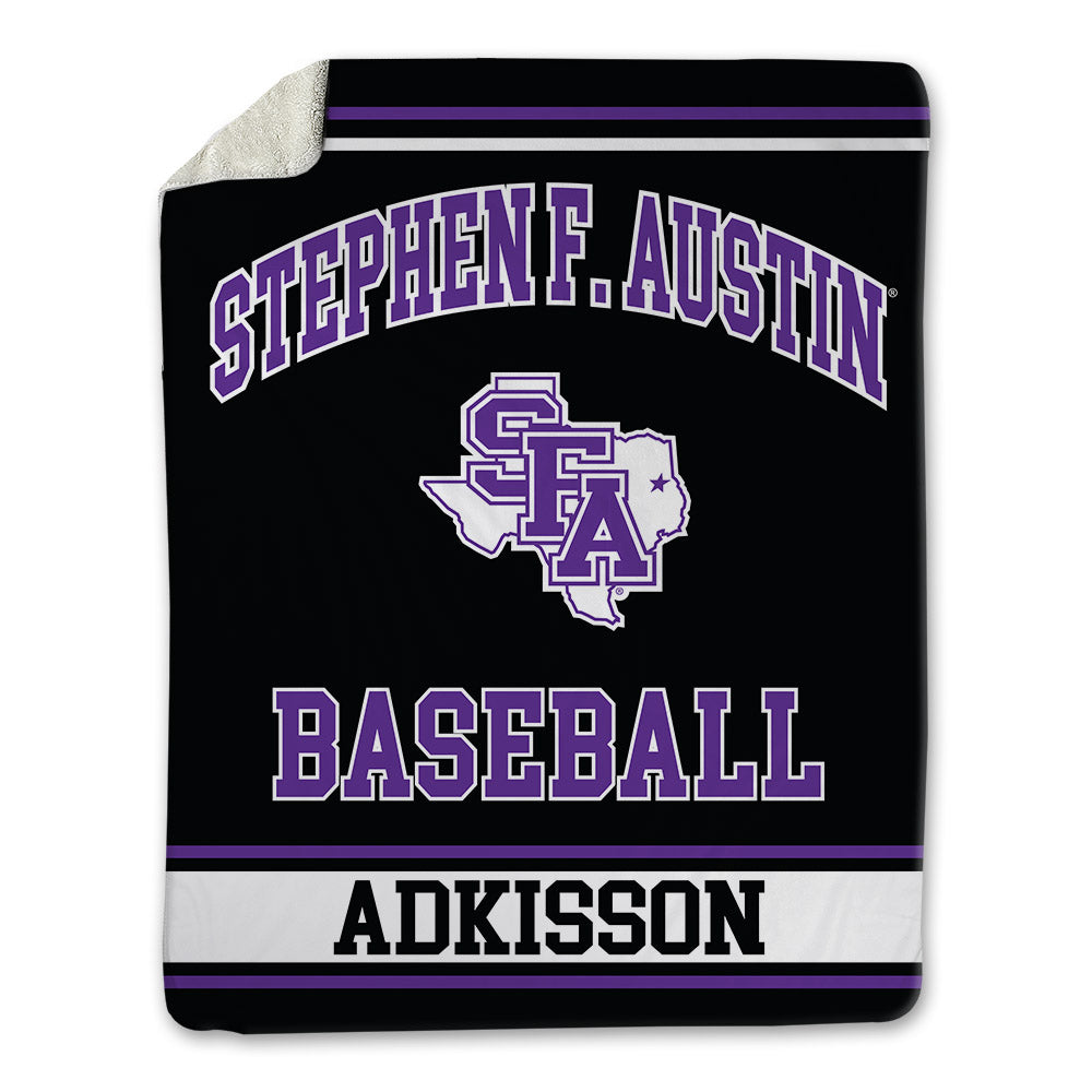SFA - NCAA Baseball : Ethan Adkisson - Blanket-0