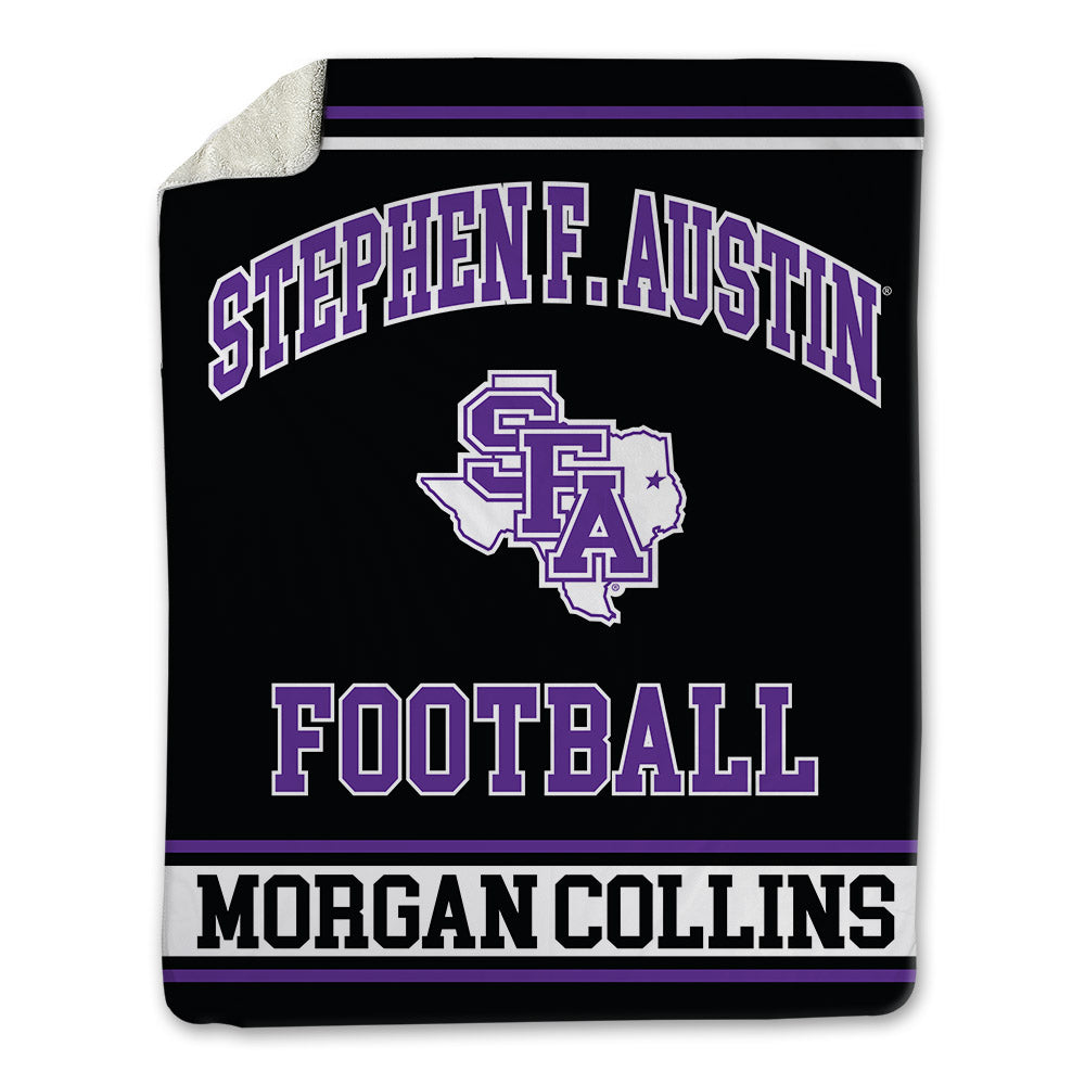 SFA - NCAA Football : Davonta Morgan collins - Blanket-0