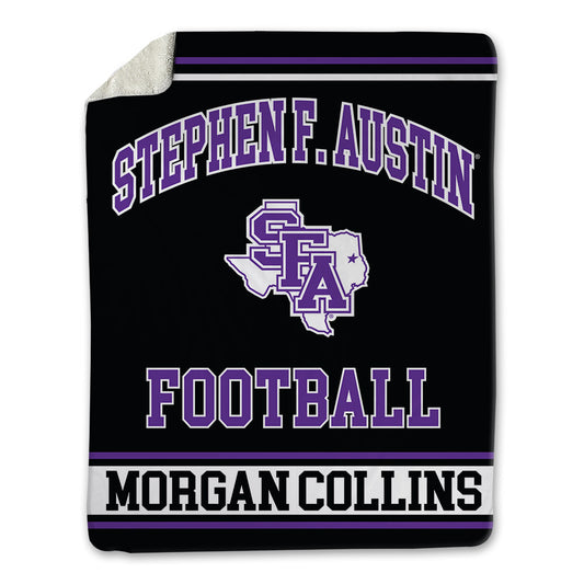 SFA - NCAA Football : Davonta Morgan collins - Blanket-0