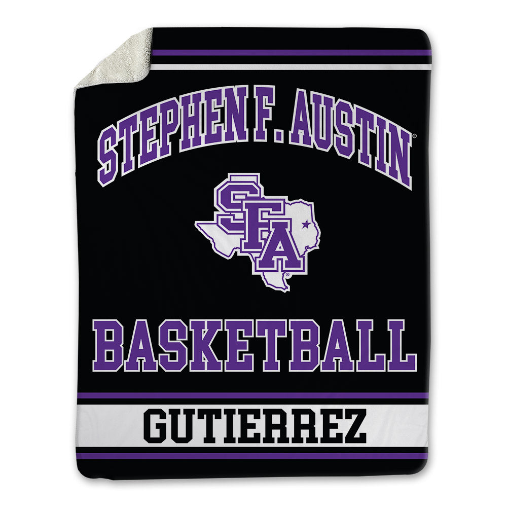 SFA - NCAA Men's Basketball : Yohan Gutierrez - Blanket-0
