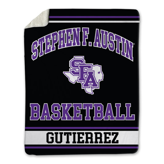 SFA - NCAA Men's Basketball : Yohan Gutierrez - Blanket-0