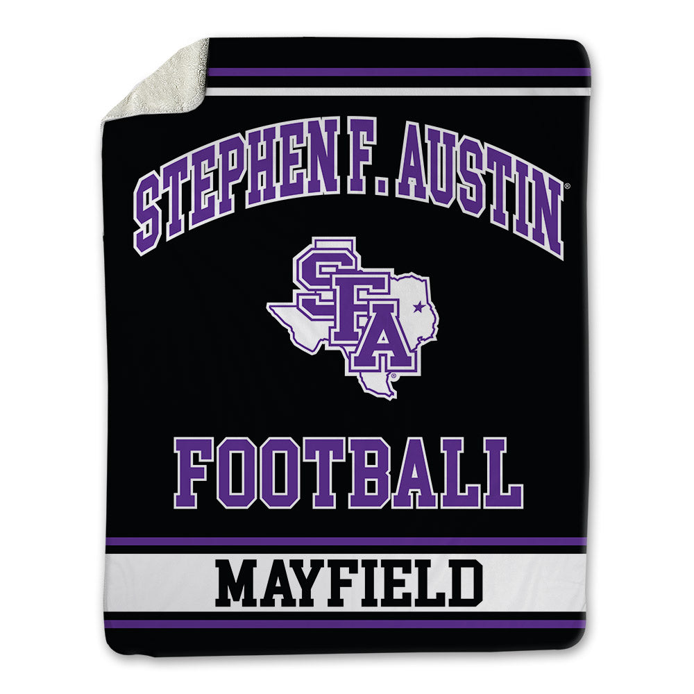 SFA - NCAA Football : Jayvin Mayfield - Blanket-0