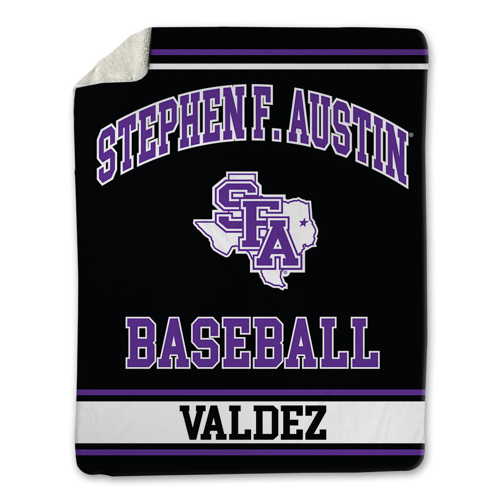 SFA - NCAA Baseball : Jonathan Valdez - Blanket-0