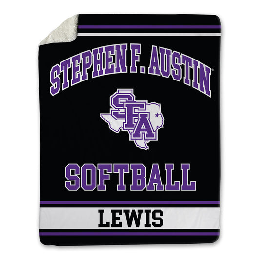 SFA - NCAA Softball : Gianna Lewis - Blanket-0