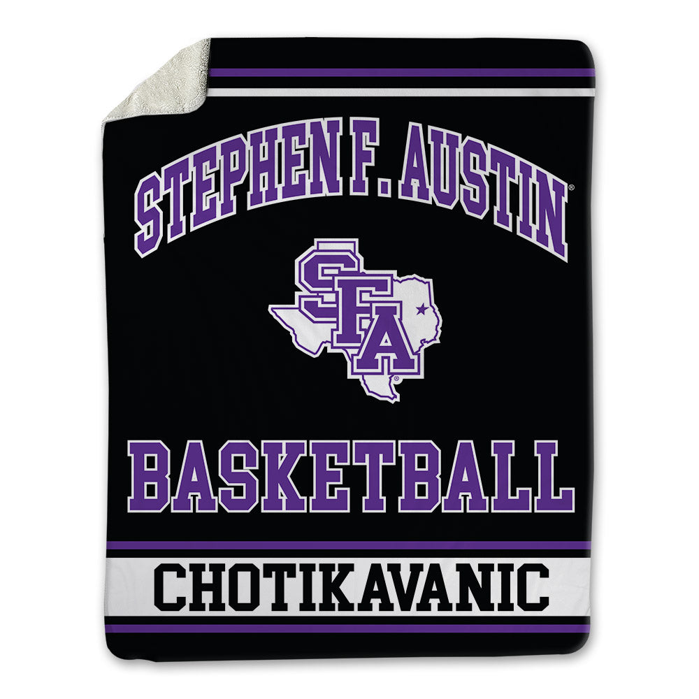 SFA - NCAA Men's Basketball : Narit Chotikavanic - Blanket-0