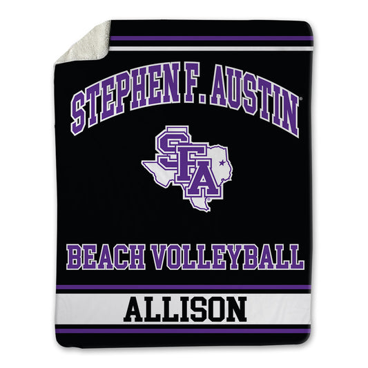 SFA - NCAA Beach Volleyball : Ryann Allison - Blanket-0