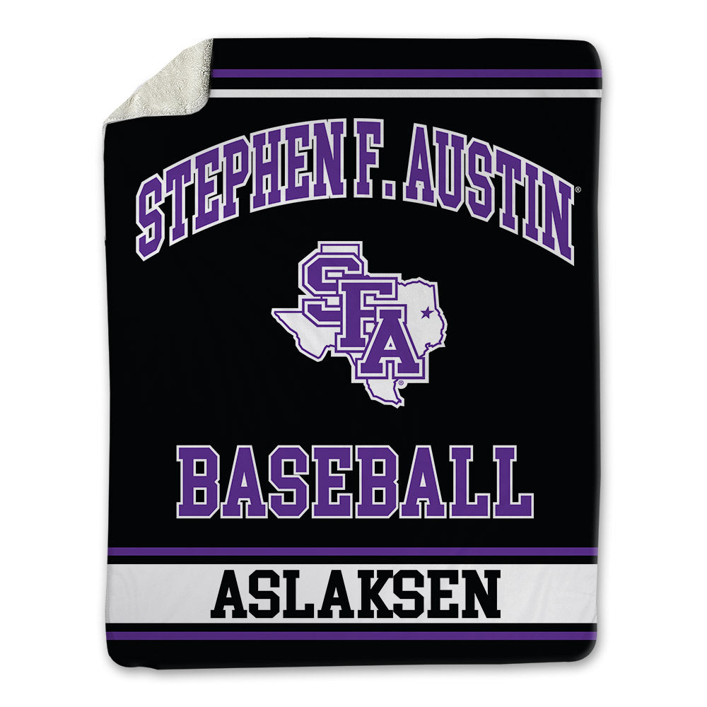 SFA - NCAA Baseball : Evan Aslaksen - Blanket-0