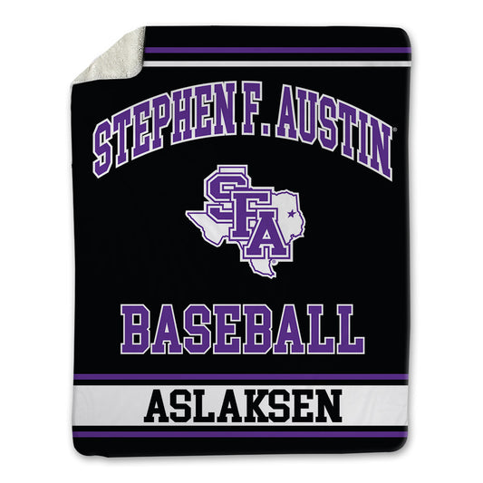 SFA - NCAA Baseball : Evan Aslaksen - Blanket-0