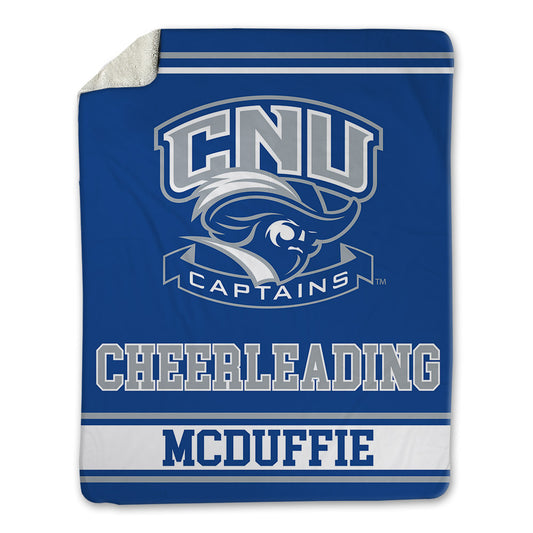 CNU - NCAA Cheerleading : Kristana McDuffie - Blanket-0