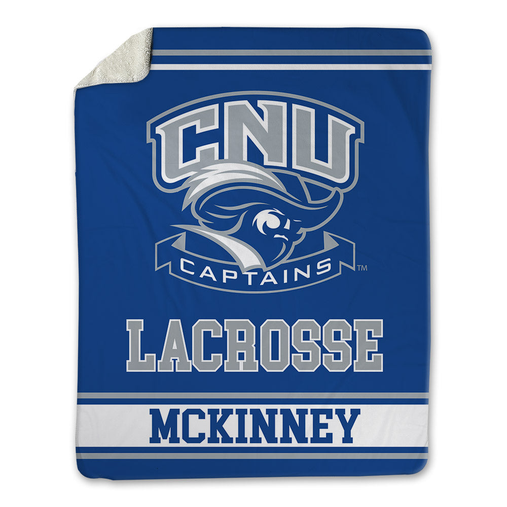 CNU - NCAA Men's Lacrosse : Noah McKinney - Blanket-0