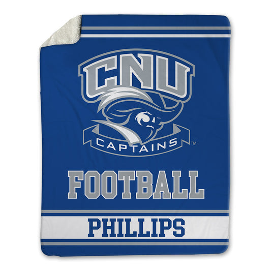 CNU - NCAA Football : Thomas Phillips - Blanket-0