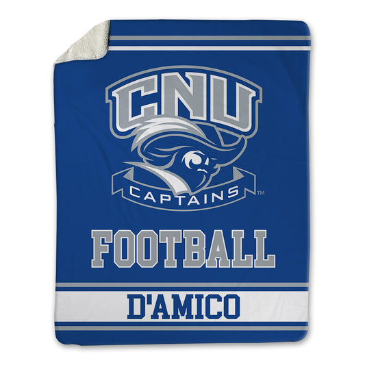 CNU - NCAA Football : Frankie D'AMICO - Blanket-0