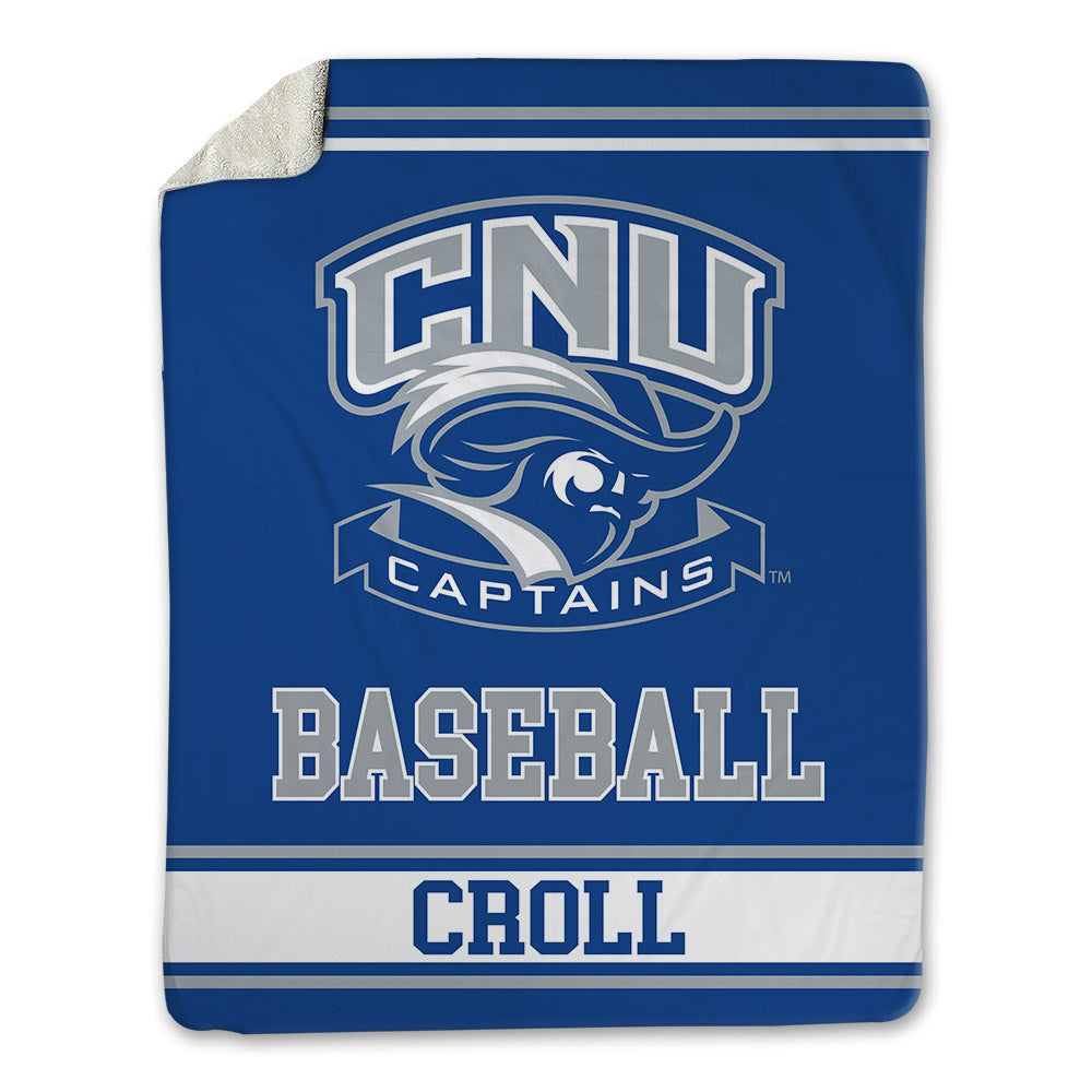 CNU - NCAA Baseball : Gus Croll - Blanket-0