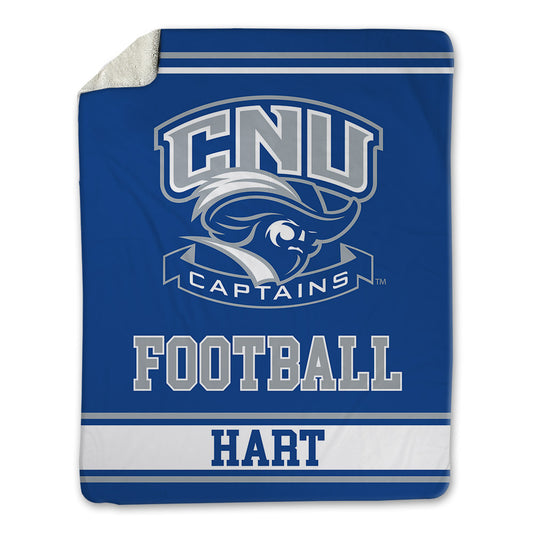 CNU - NCAA Football : Colin Hart - Blanket-0