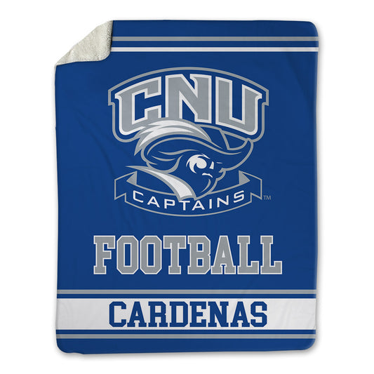 CNU - NCAA Football : Noah Cardenas - Blanket-0