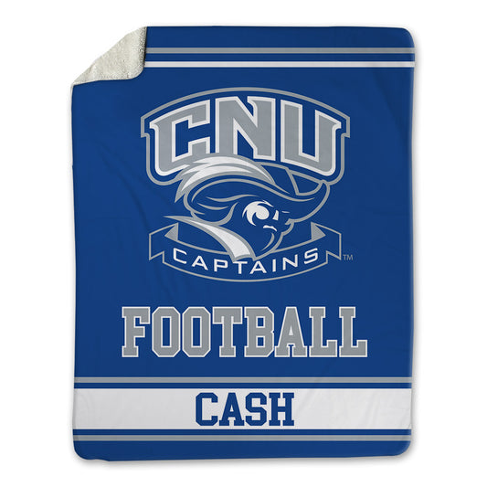 CNU - NCAA Football : Khaleed Cash - Blanket-0