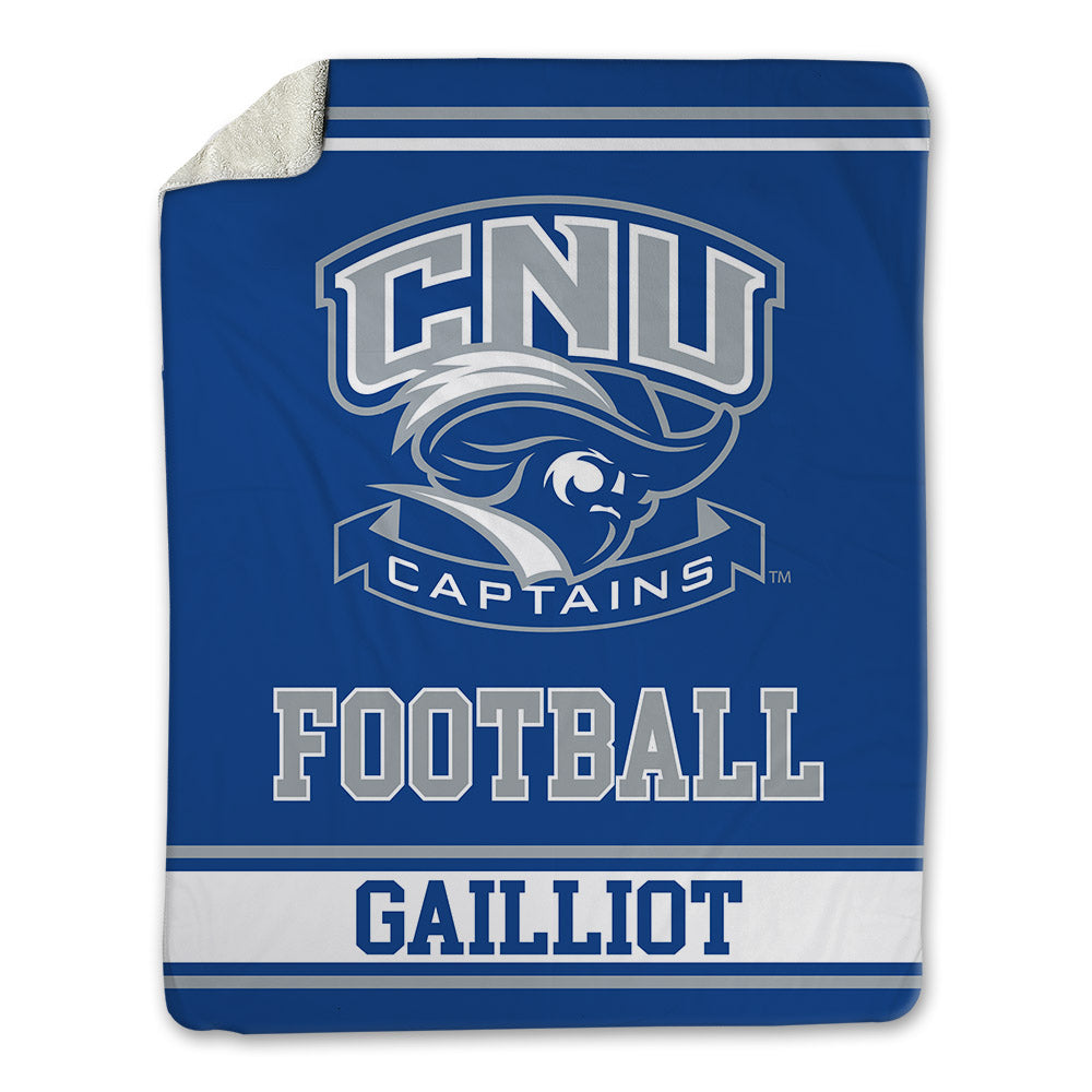 CNU - NCAA Football : Jackson Gailliot - Blanket-0