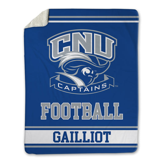 CNU - NCAA Football : Jackson Gailliot - Blanket-0