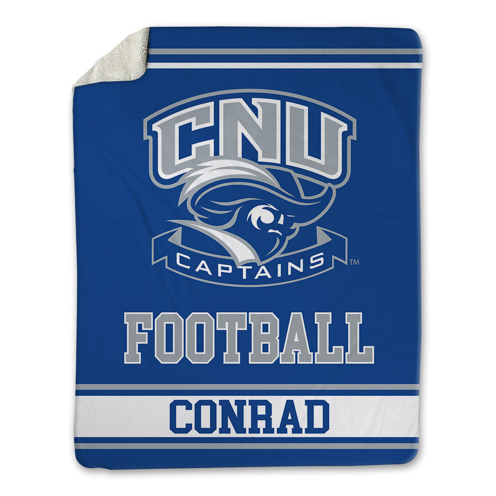 CNU - NCAA Football : Walker Conrad - Blanket-0