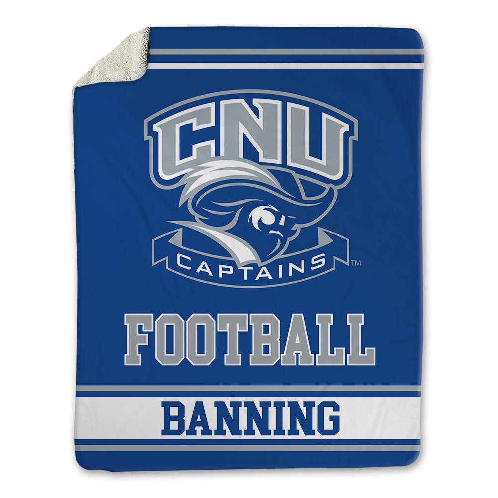 CNU - NCAA Football : Bryce Banning - Blanket-0