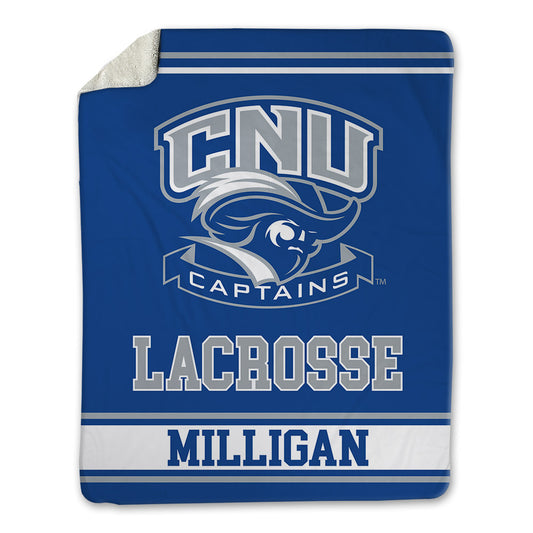 CNU - NCAA Men's Lacrosse : Ryan Milligan - Blanket-0