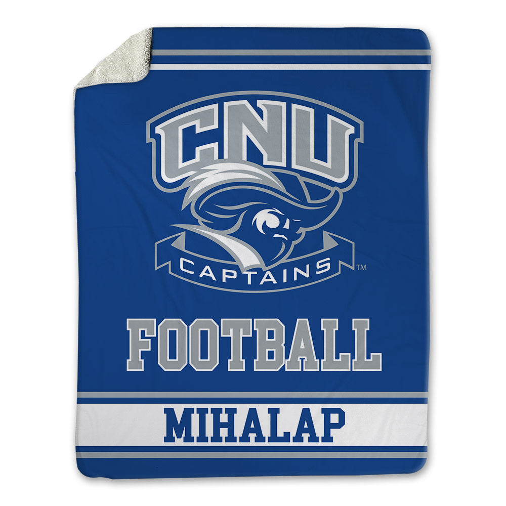 CNU - NCAA Football : Isaak Mihalap - Blanket-0