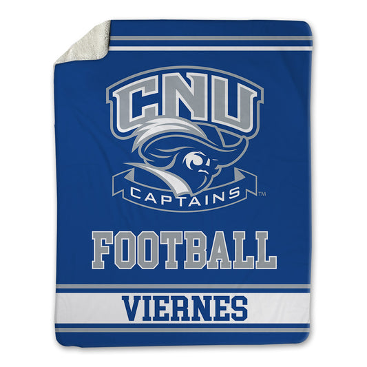 CNU - NCAA Football : Jayson Viernes - Blanket-0