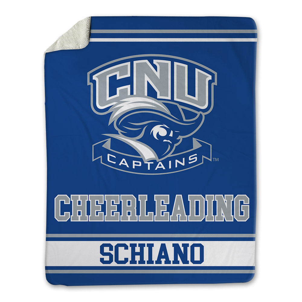 CNU - NCAA Cheerleading : Atiana Schiano - Blanket-0