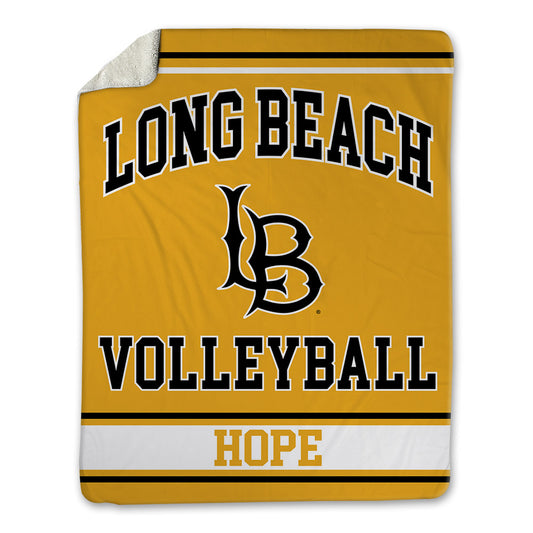 LBSU - NCAA Women's Volleyball : Reagan Hope - Blanket-0