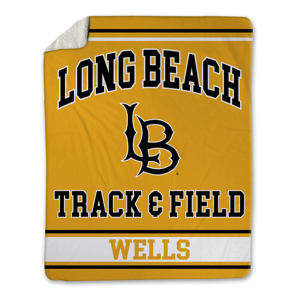 LBSU - NCAA Men's Track & Field : Jaylon Wells - Blanket-0