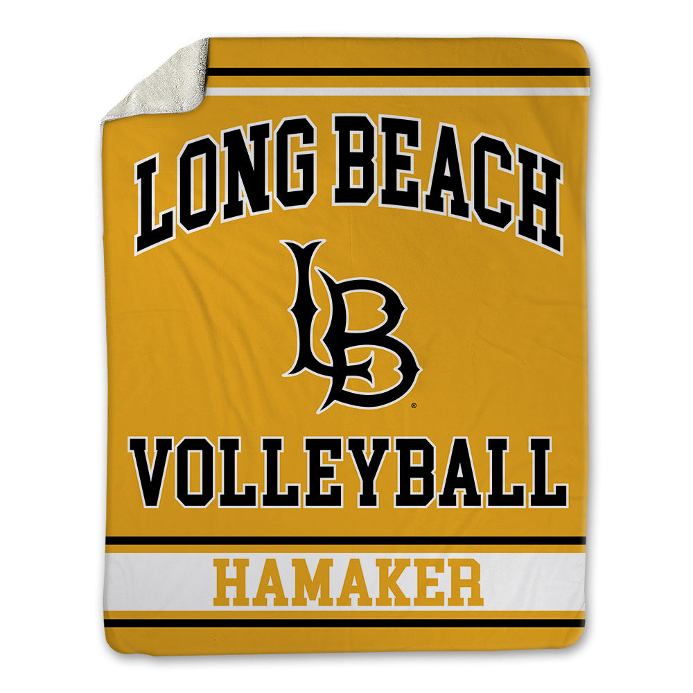 LBSU - NCAA Women's Volleyball : Sidney Hamaker - Blanket-0