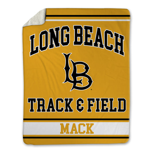 LBSU - NCAA Women's Track & Field : Zamaria Mack - Blanket-0