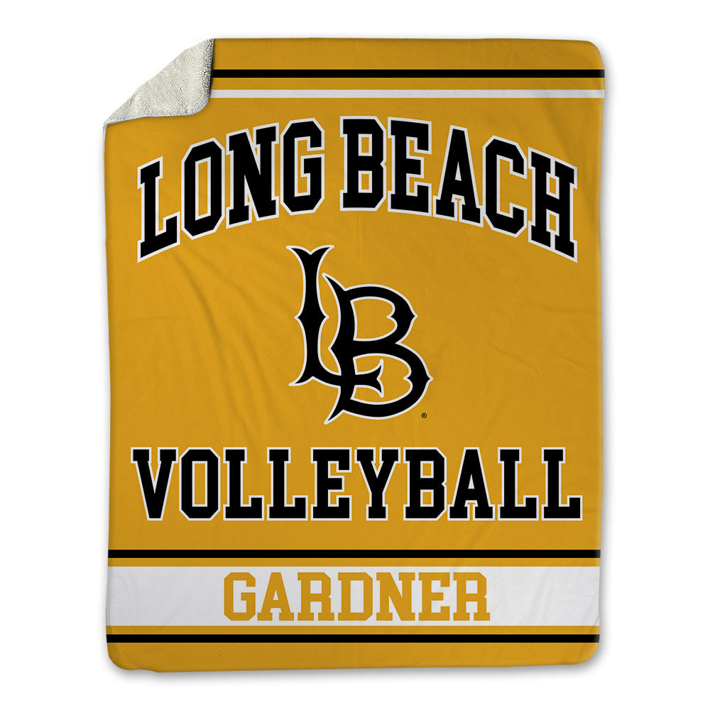 LBSU - NCAA Women's Volleyball : Emma Gardner - Blanket-0