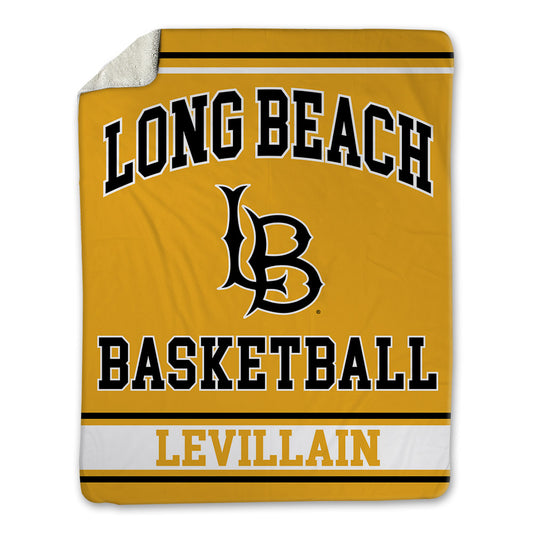 LBSU - NCAA Men's Basketball : Leopold Levillain - Blanket-0