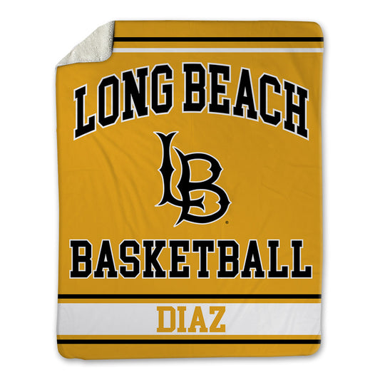 LBSU - NCAA Men's Basketball : Rob Diaz - Blanket-0