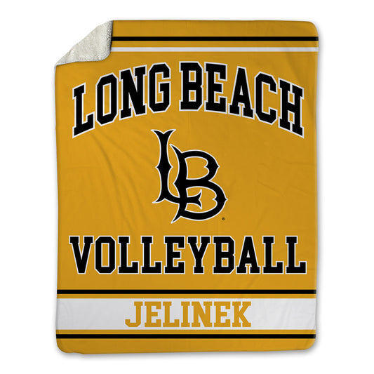 LBSU - NCAA Women's Volleyball : Anna Jelinek - Blanket-0