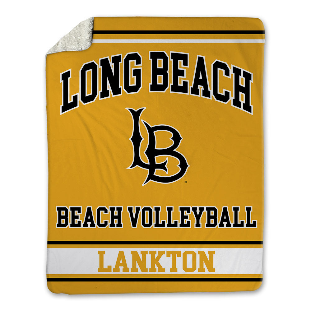 LBSU - NCAA Beach Volleyball : Nicole Lankton - Blanket-0