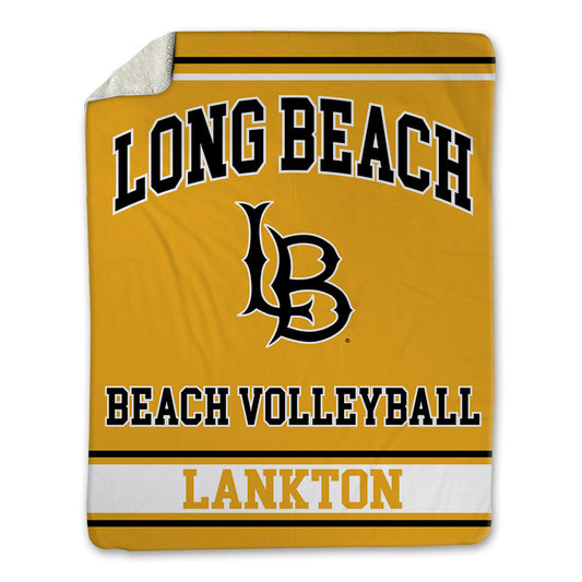 LBSU - NCAA Beach Volleyball : Nicole Lankton - Blanket-0