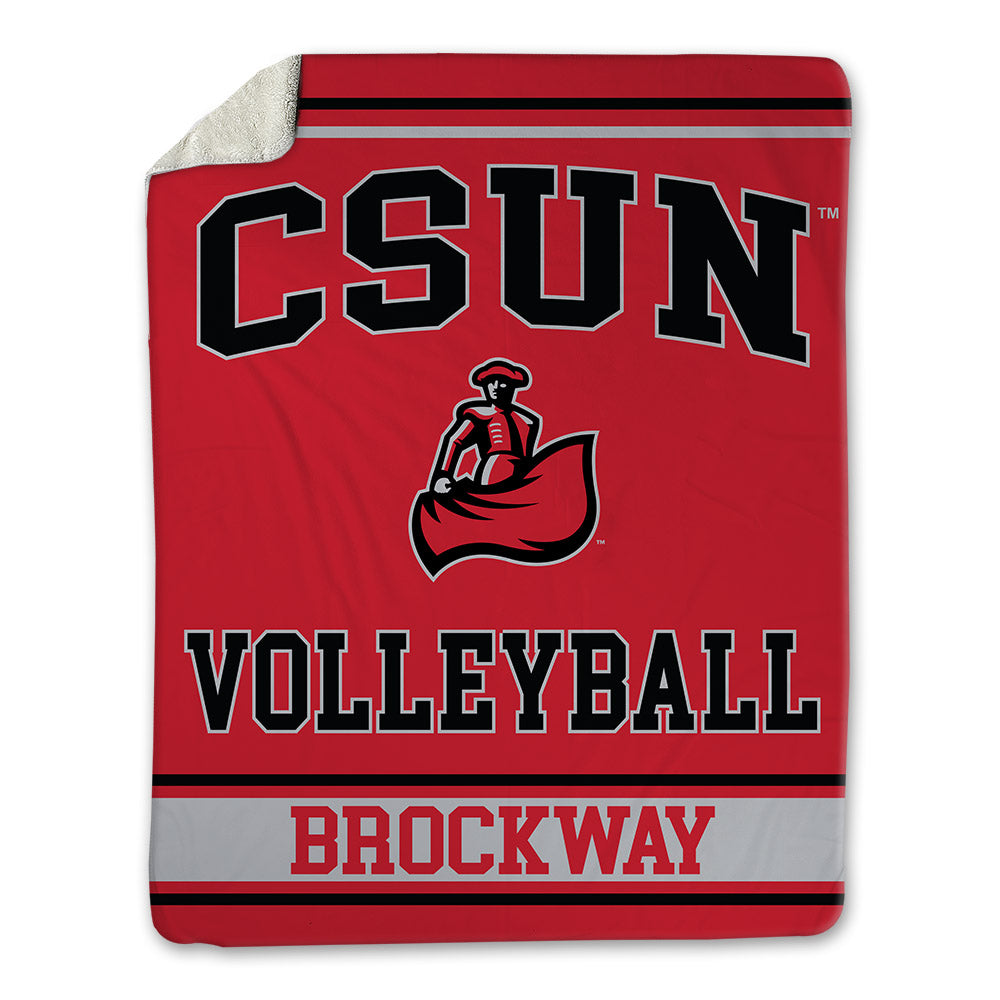 CSUN - NCAA Women's Volleyball : Hailey Brockway - Blanket-0